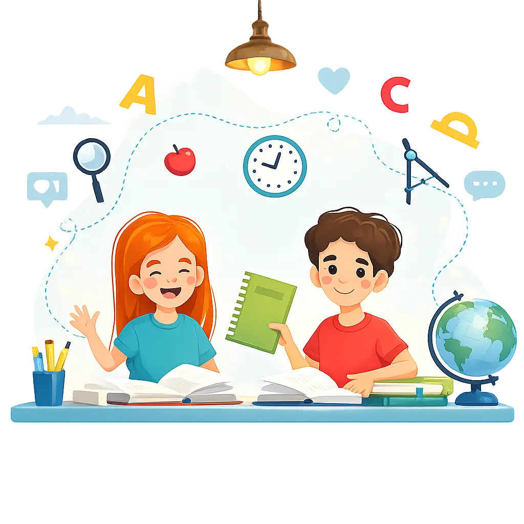 Öğrencem illüstrasyon